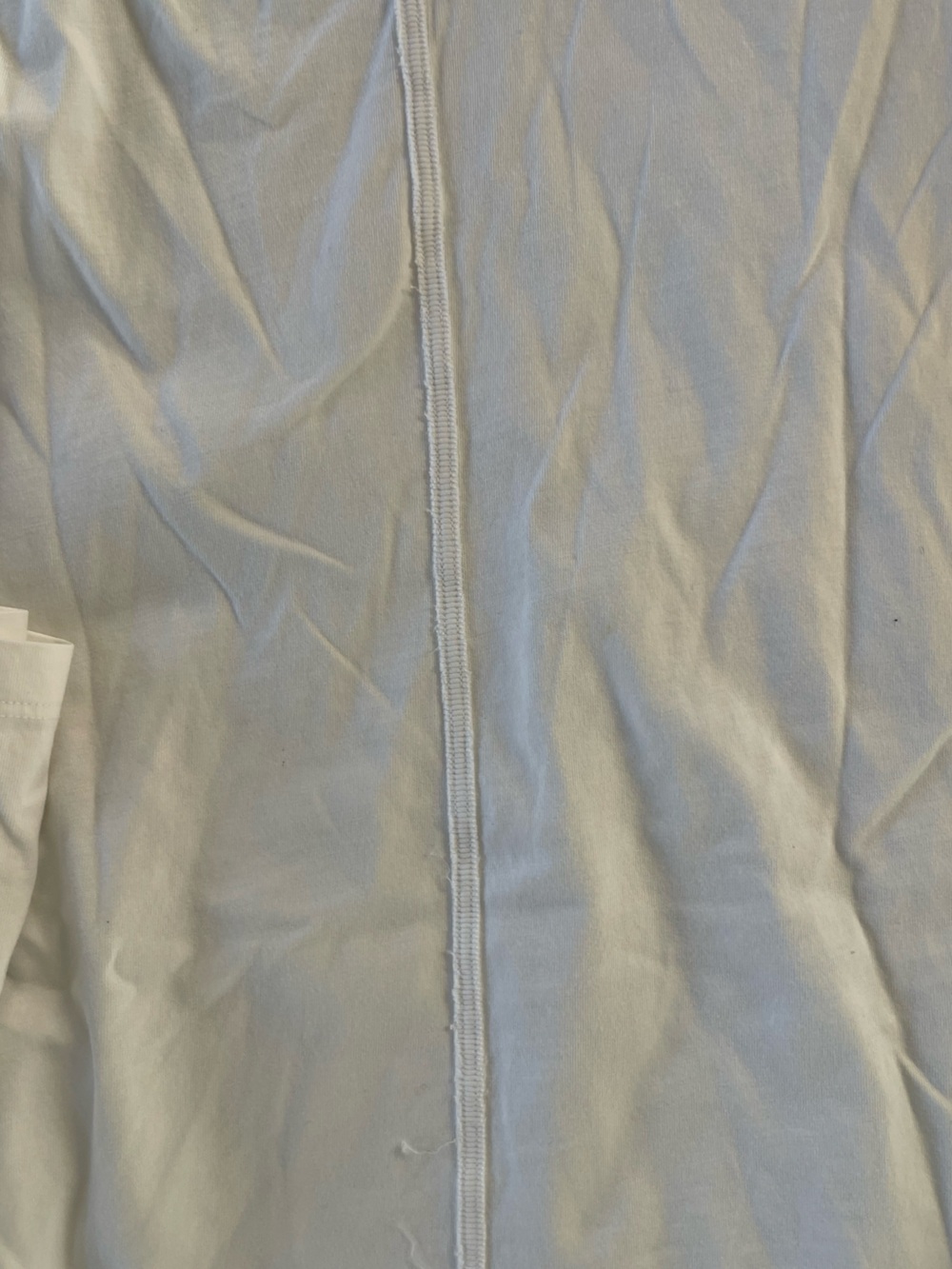 LULULEMON Fundamental Oversized White Crewneck Tee Shirt Quick Dry Pima Cotton - Picture 4 of 8